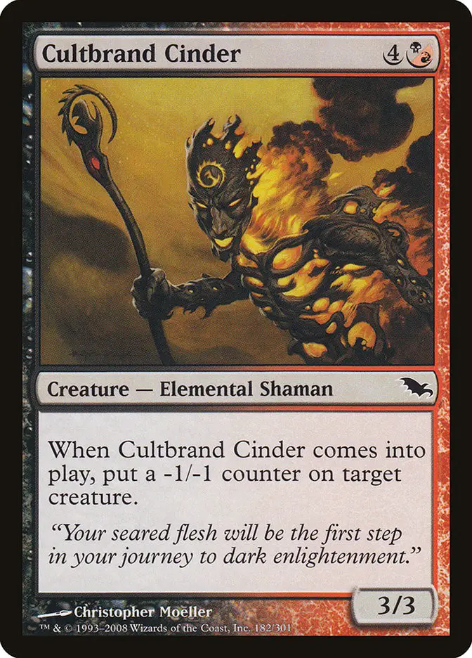 Cultbrand Cinder (Shadowmoor)