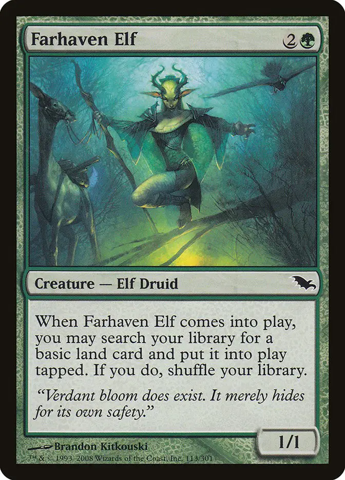 Farhaven Elf (Shadowmoor)
