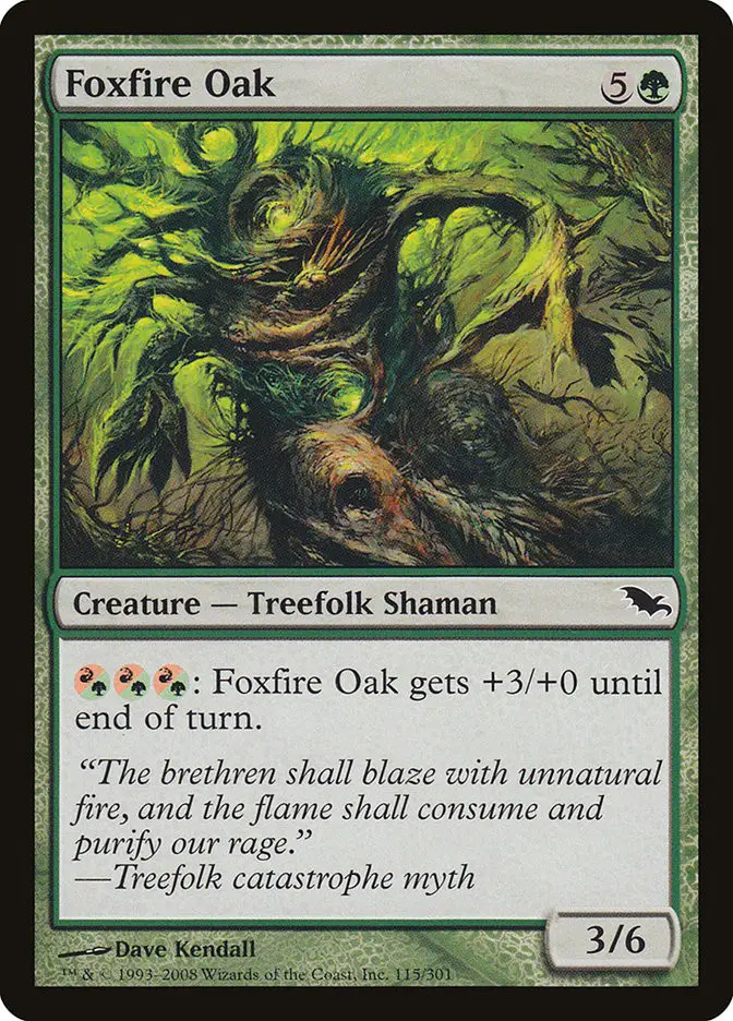 Foxfire Oak (Shadowmoor)