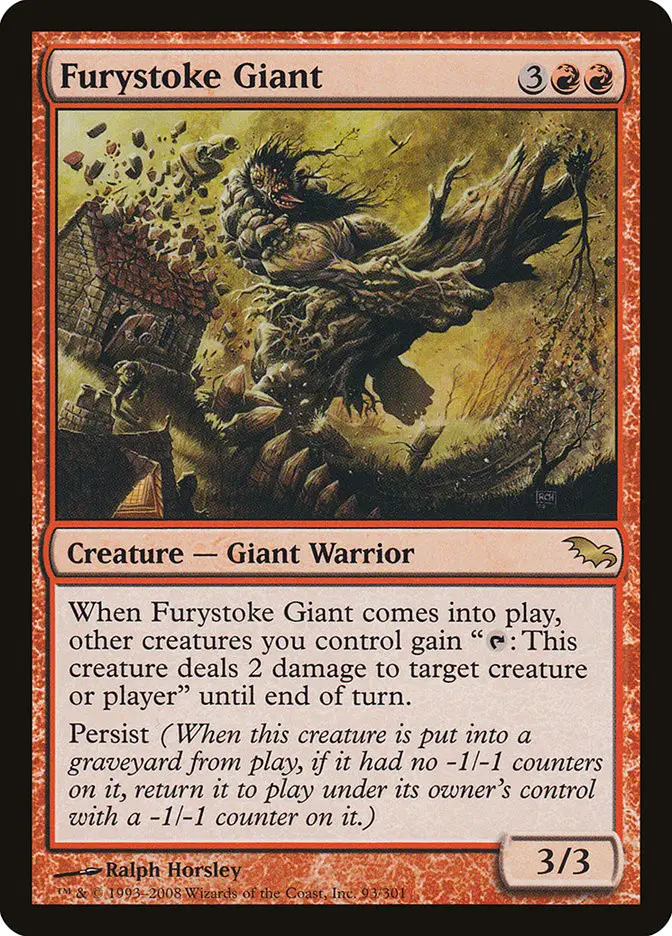 Furystoke Giant (Shadowmoor)