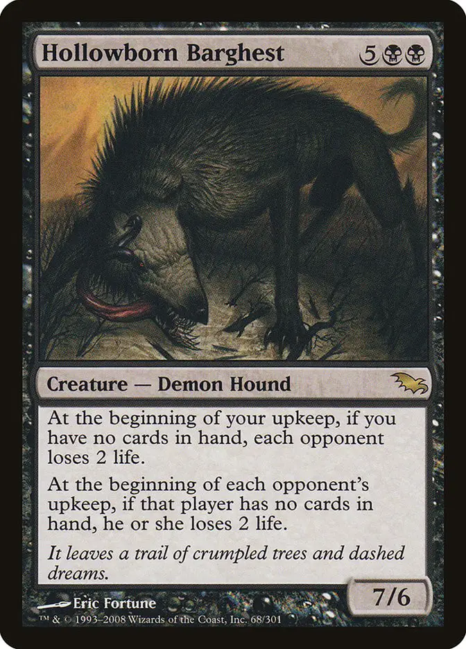 Hollowborn Barghest (Shadowmoor)