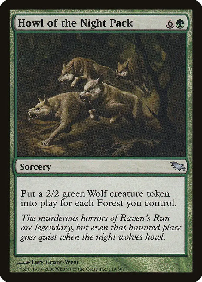Howl of the Night Pack (Shadowmoor)