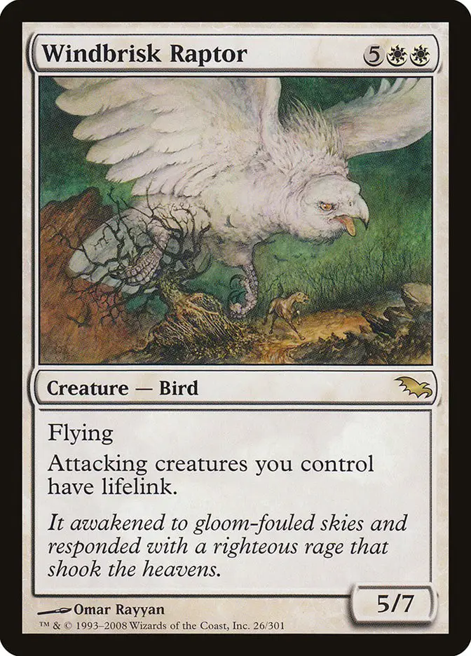 Windbrisk Raptor (Shadowmoor)