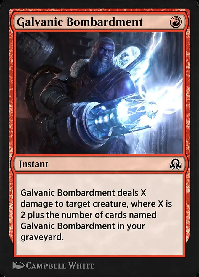 Galvanic Bombardment (Shadows over Innistrad Remastered)
