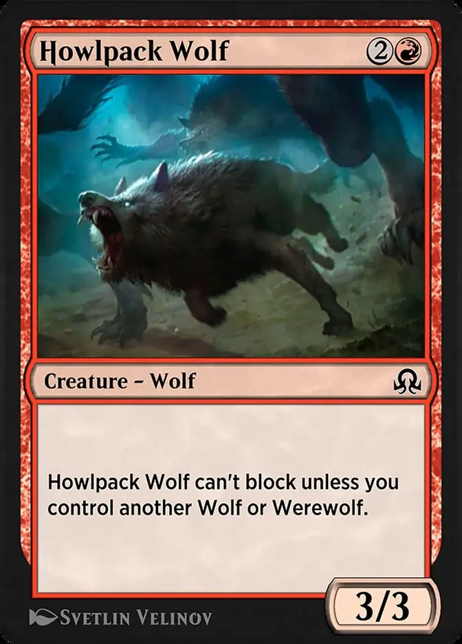 Howlpack Wolf (Shadows over Innistrad Remastered)