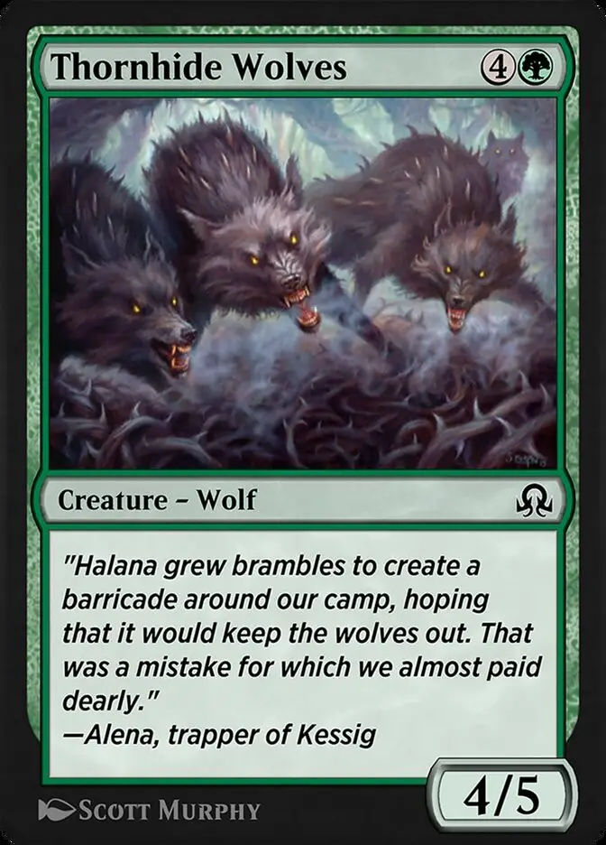 Thornhide Wolves (Shadows over Innistrad Remastered)