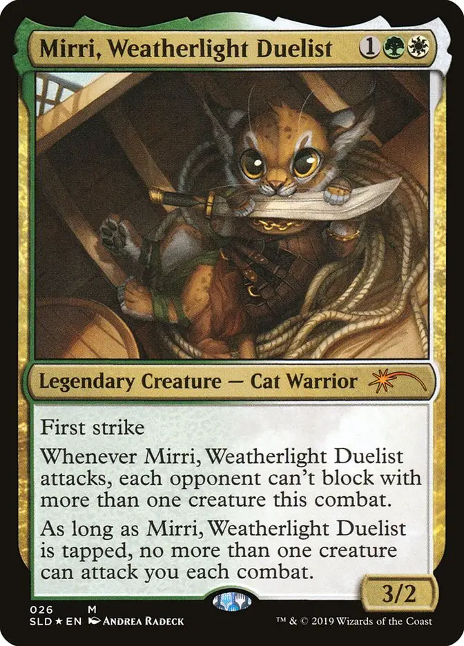 Mirri  Weatherlight Duelist (Secret Lair Drop)