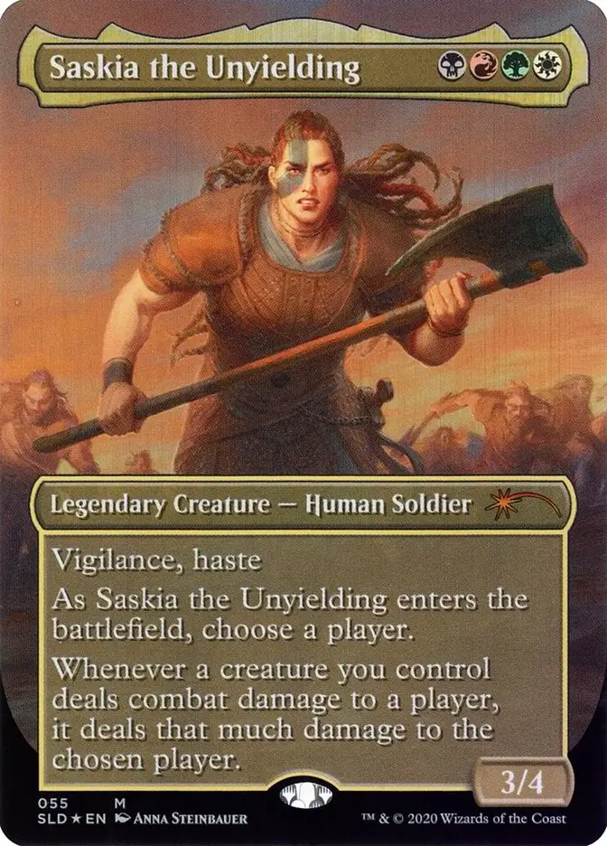 Saskia the Unyielding (Secret Lair Drop)