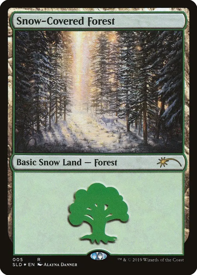 Snow Covered Forest (Secret Lair Drop)