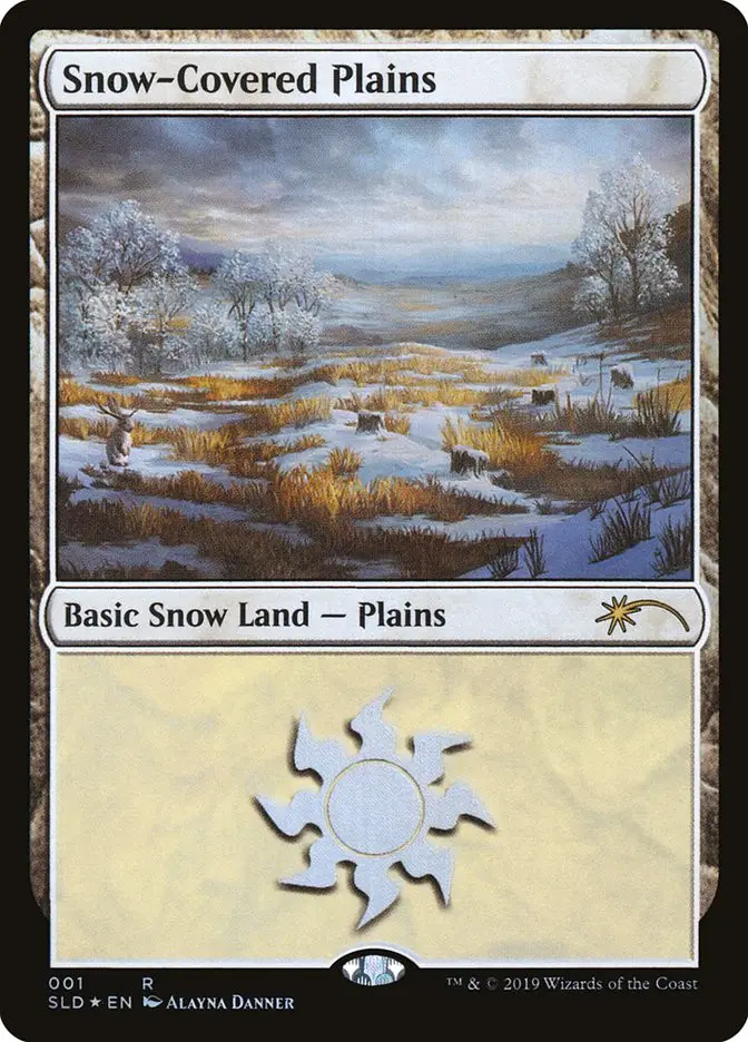Snow Covered Plains (Secret Lair Drop)