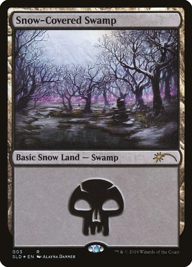 Snow Covered Swamp (Secret Lair Drop)