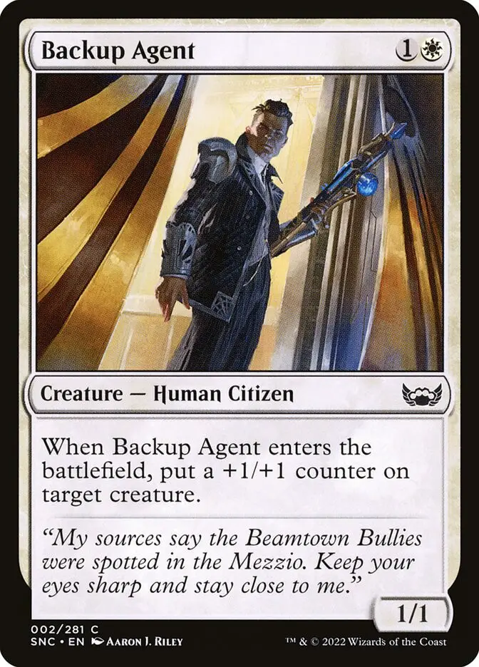 Backup Agent (Streets of New Capenna)