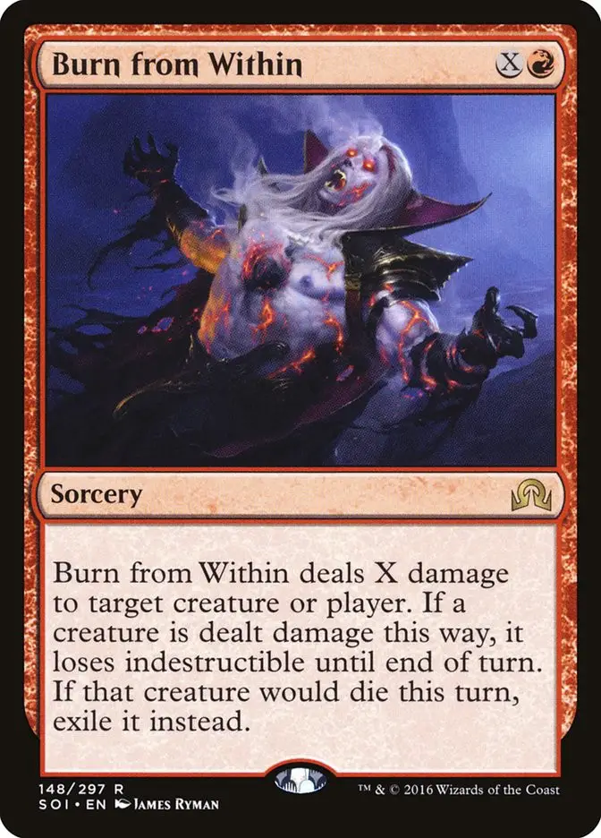 Burn from Within (Shadows over Innistrad)