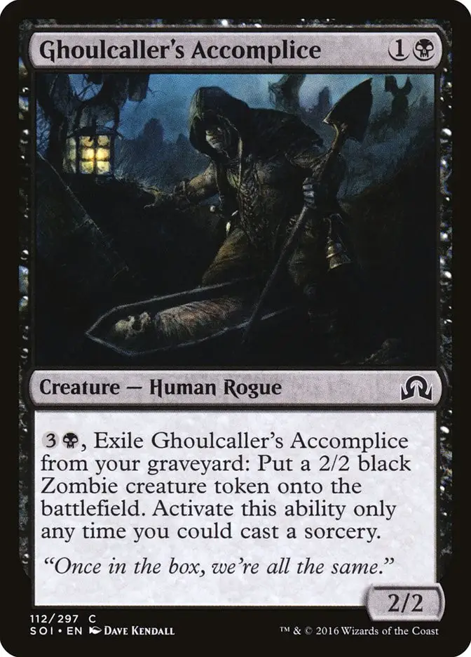 Ghoulcaller s Accomplice (Shadows over Innistrad)