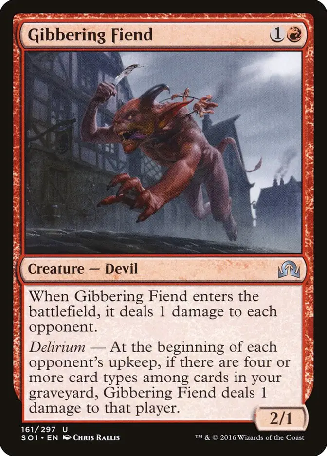 Gibbering Fiend (Shadows over Innistrad)