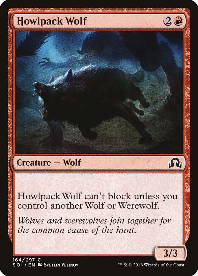 Howlpack Wolf (Shadows over Innistrad)