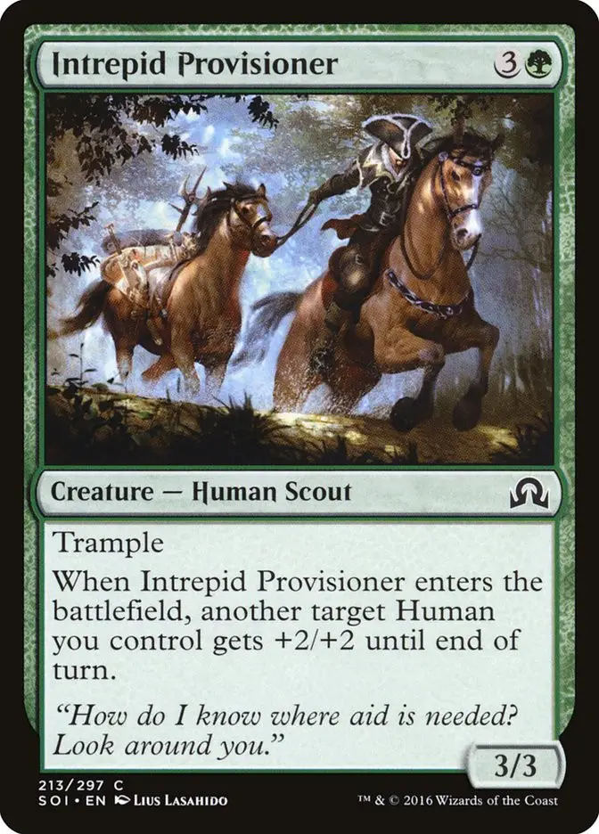 Intrepid Provisioner (Shadows over Innistrad)