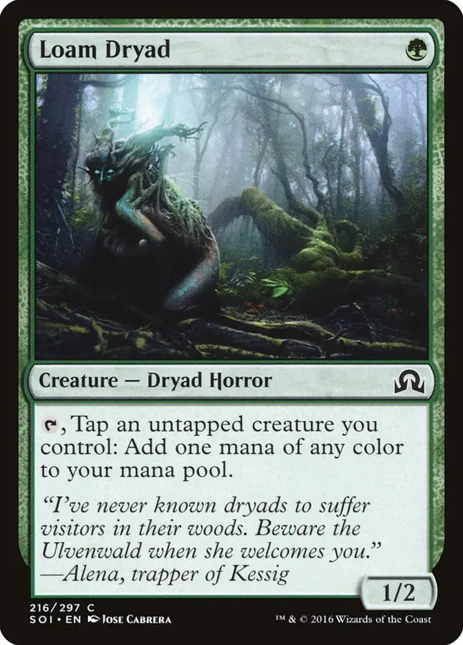 Loam Dryad (Shadows over Innistrad)