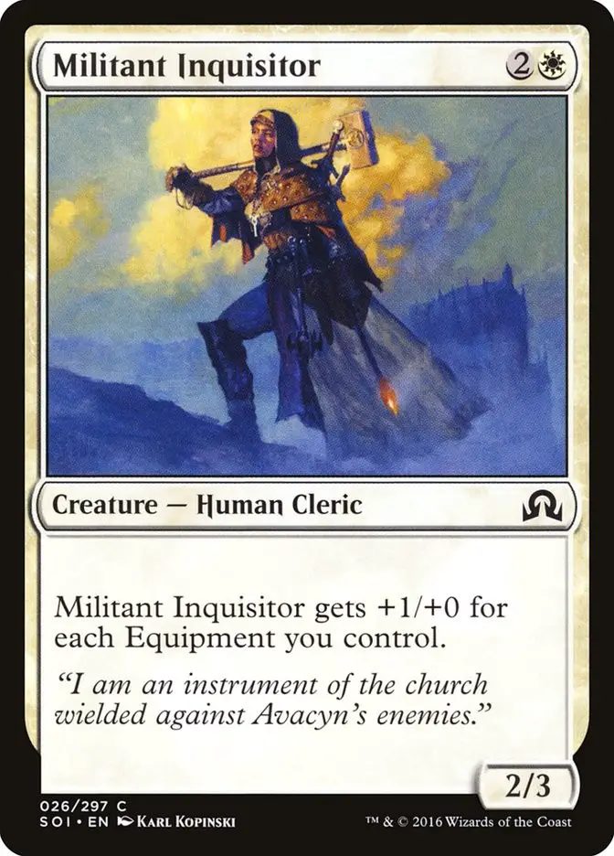 Militant Inquisitor (Shadows over Innistrad)