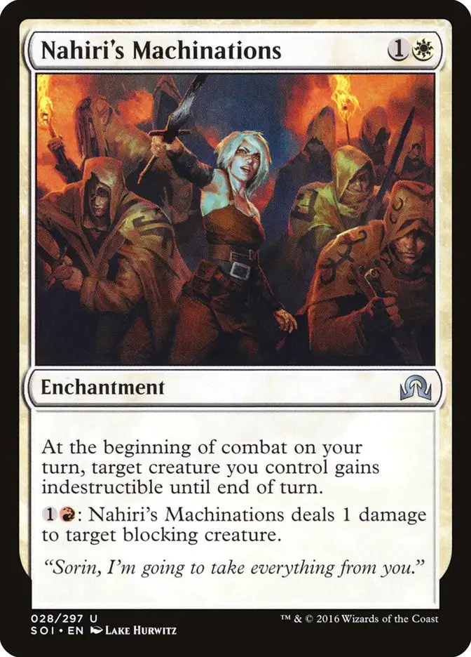 Nahiri s Machinations (Shadows over Innistrad)