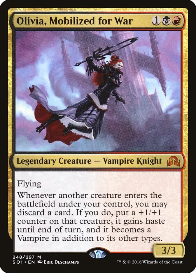 Olivia  Mobilized for War (Shadows over Innistrad)