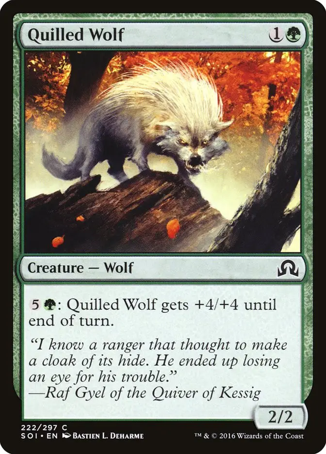 Quilled Wolf (Shadows over Innistrad)