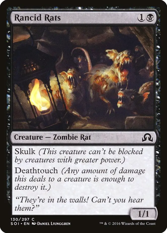 Rancid Rats (Shadows over Innistrad)