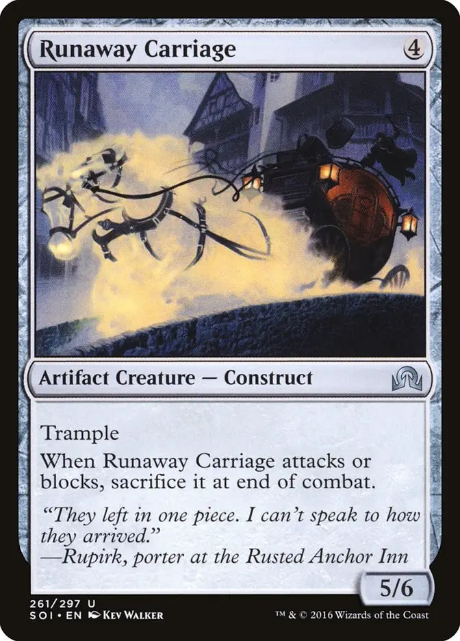 Runaway Carriage (Shadows over Innistrad)