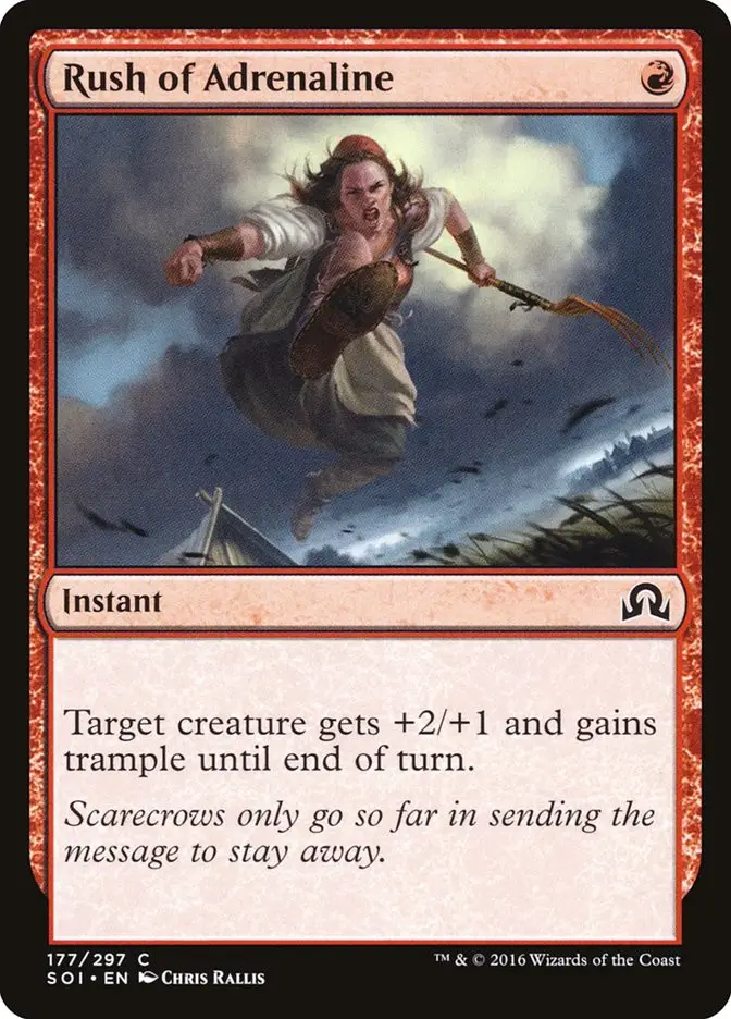 Rush of Adrenaline (Shadows over Innistrad)