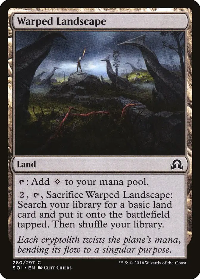 Warped Landscape (Shadows over Innistrad)