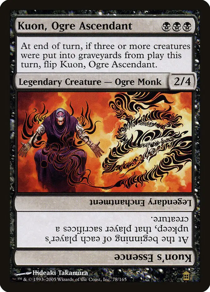 Kuon  Ogre Ascendant    Kuon s Essence (Saviors of Kamigawa)