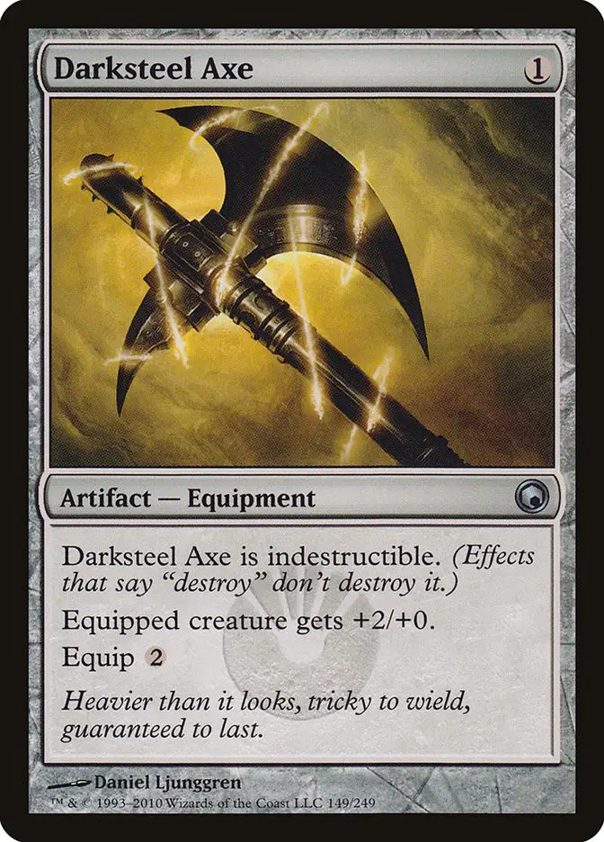 Darksteel Axe (Scars of Mirrodin)