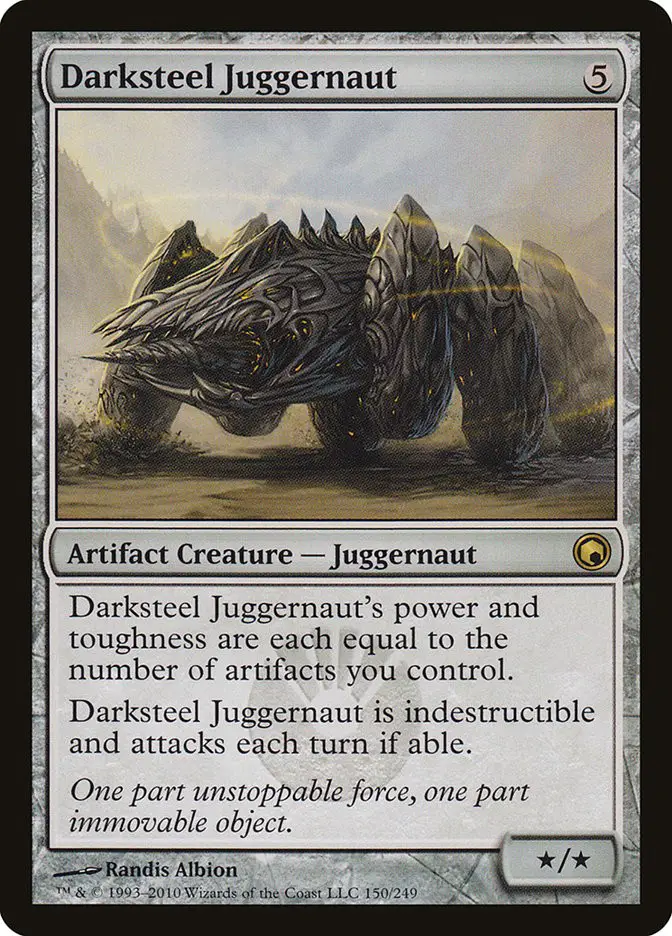 Darksteel Juggernaut (Scars of Mirrodin)