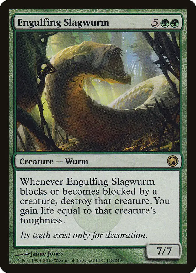 Engulfing Slagwurm (Scars of Mirrodin)