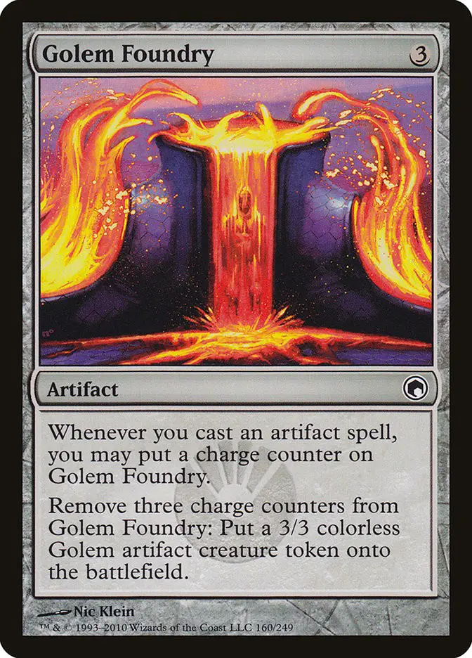 Golem Foundry (Scars of Mirrodin)