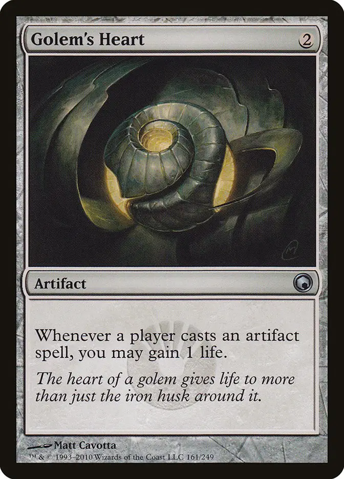 Golem s Heart (Scars of Mirrodin)