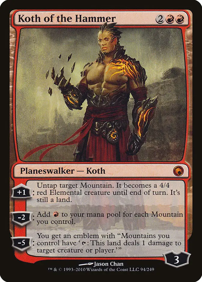 Koth of the Hammer (Scars of Mirrodin)