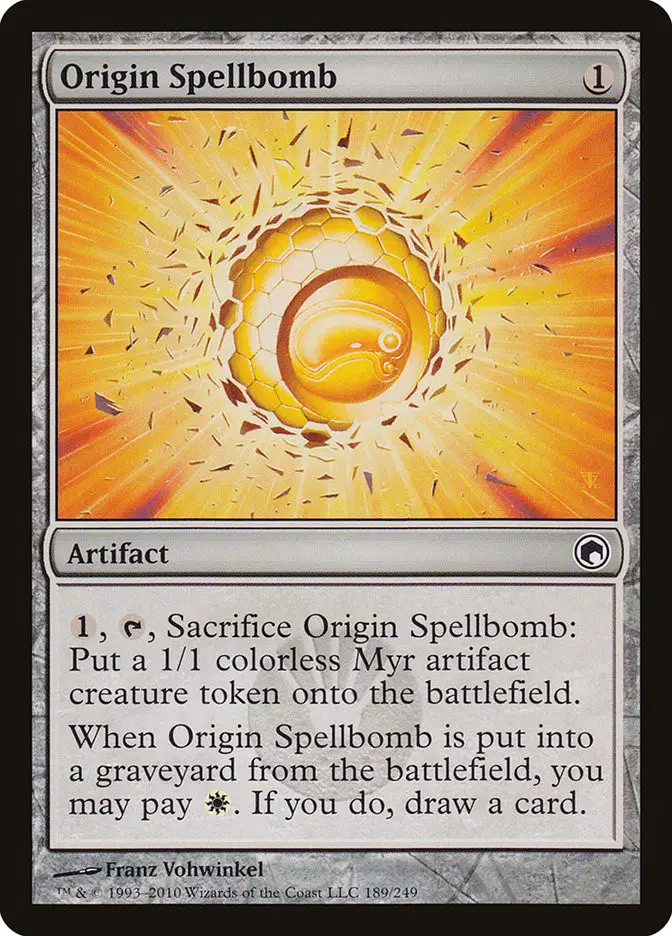 Origin Spellbomb (Scars of Mirrodin)