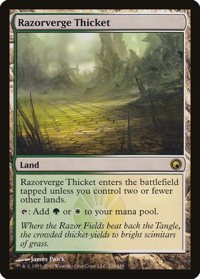 Razorverge Thicket (Scars of Mirrodin)