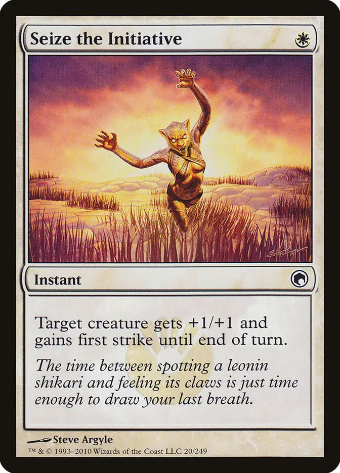 Seize the Initiative (Scars of Mirrodin)
