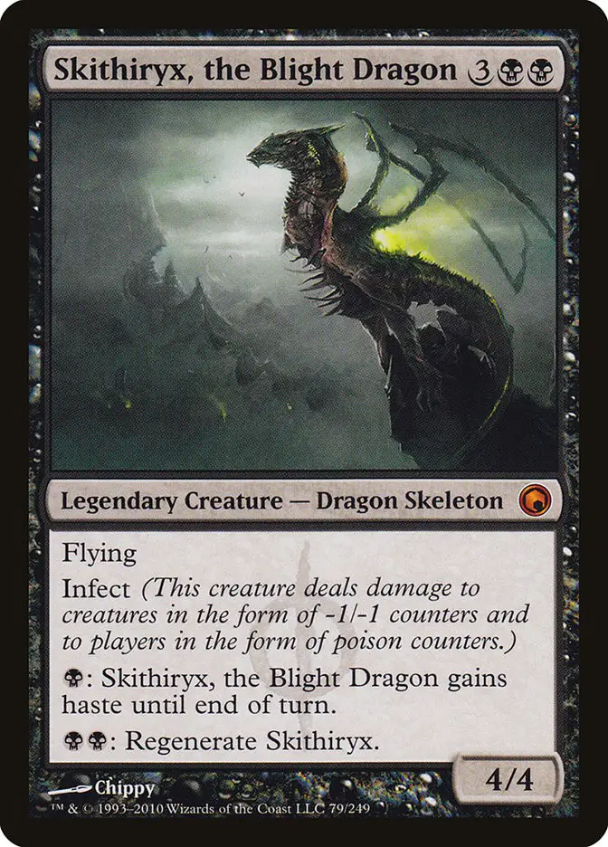 Skithiryx  the Blight Dragon (Scars of Mirrodin)