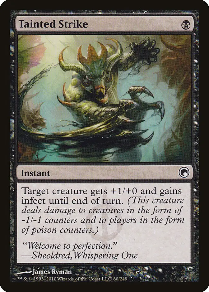 Tainted Strike (Scars of Mirrodin)