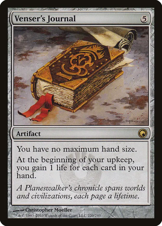 Venser s Journal (Scars of Mirrodin)