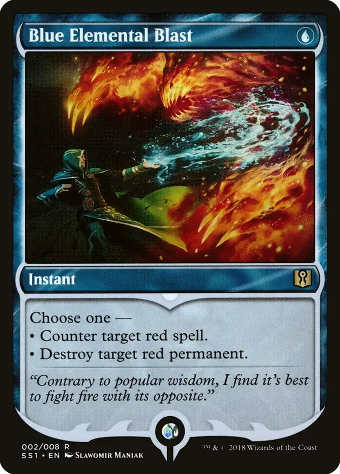 Blue Elemental Blast (Signature Spellbook: Jace)