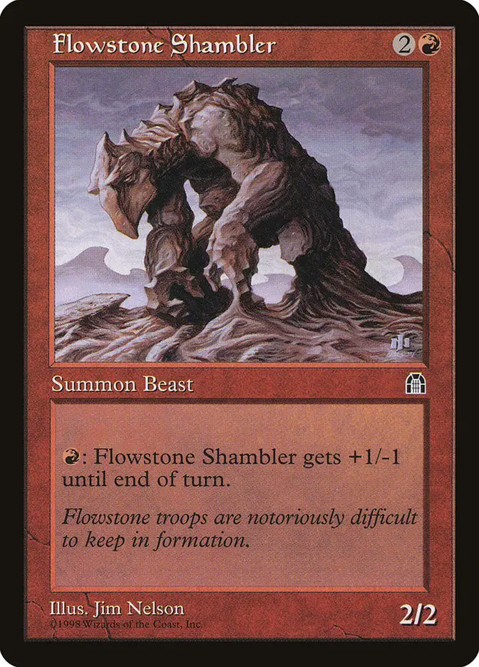 Flowstone Shambler (Stronghold)