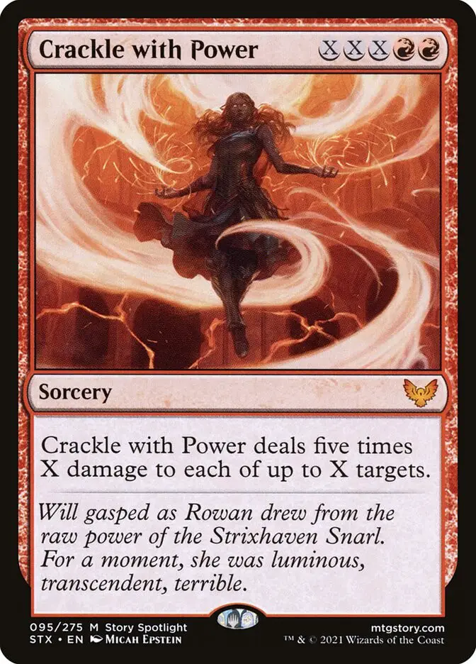 Crackle with Power (Strixhaven: School of Mages)