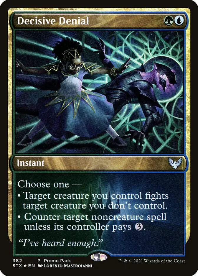 Decisive Denial (Strixhaven: School of Mages)