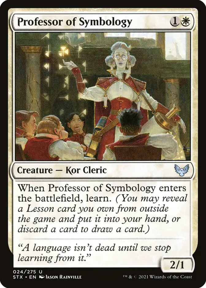 Professor of Symbology (Strixhaven: School of Mages)
