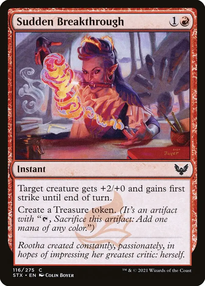 Sudden Breakthrough (Strixhaven: School of Mages)