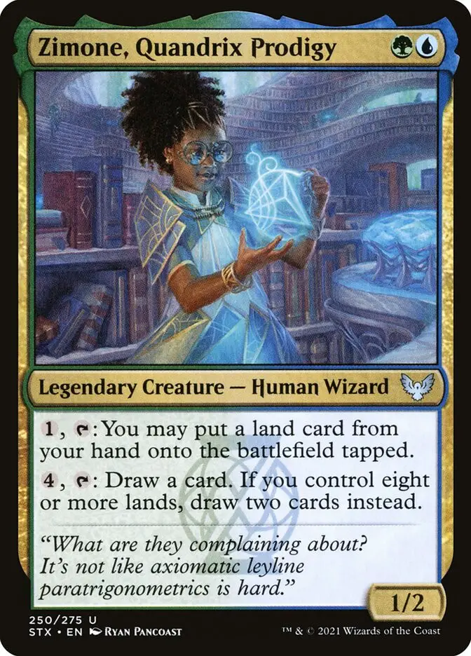 Zimone  Quandrix Prodigy (Strixhaven: School of Mages)